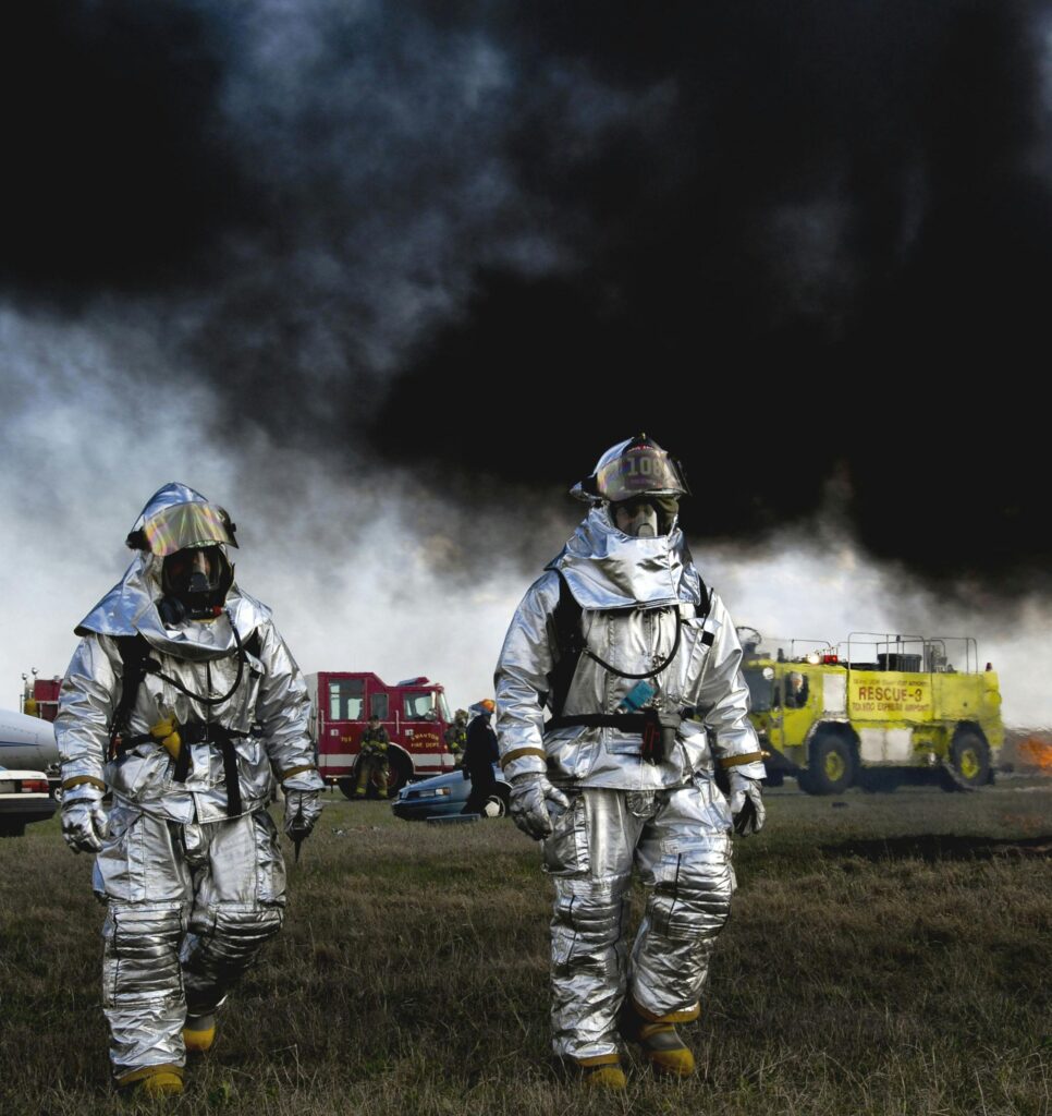 Firefighting suit and gear